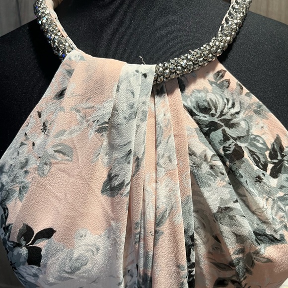 Calvin Klein Floral Print Long Dress - Picture 4 of 9